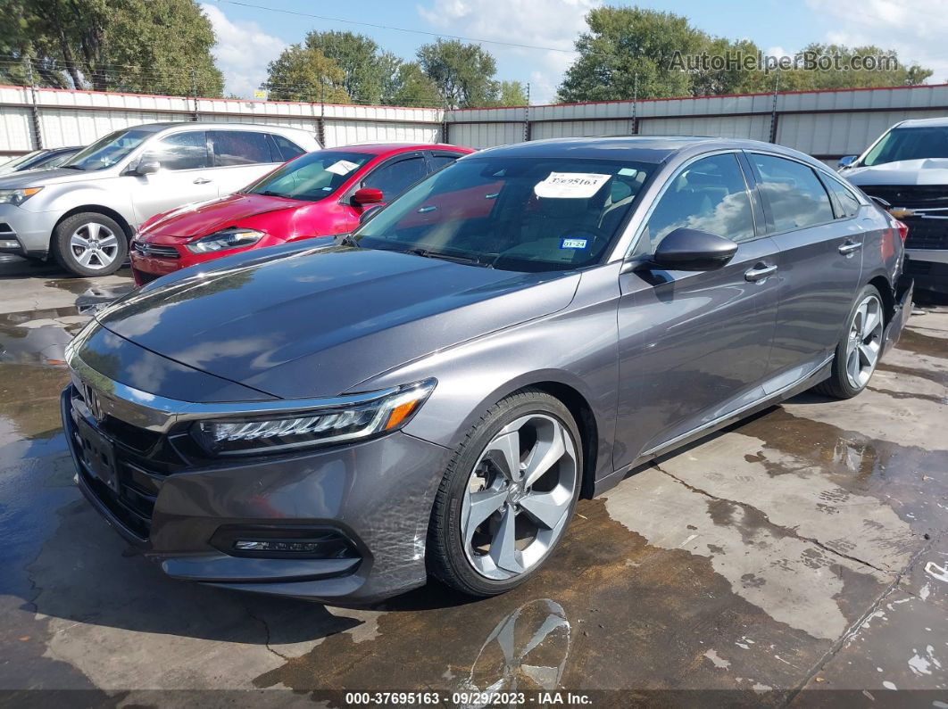 2019 Honda Accord Sedan Touring 2.0t Gray vin: 1HGCV2F93KA009127