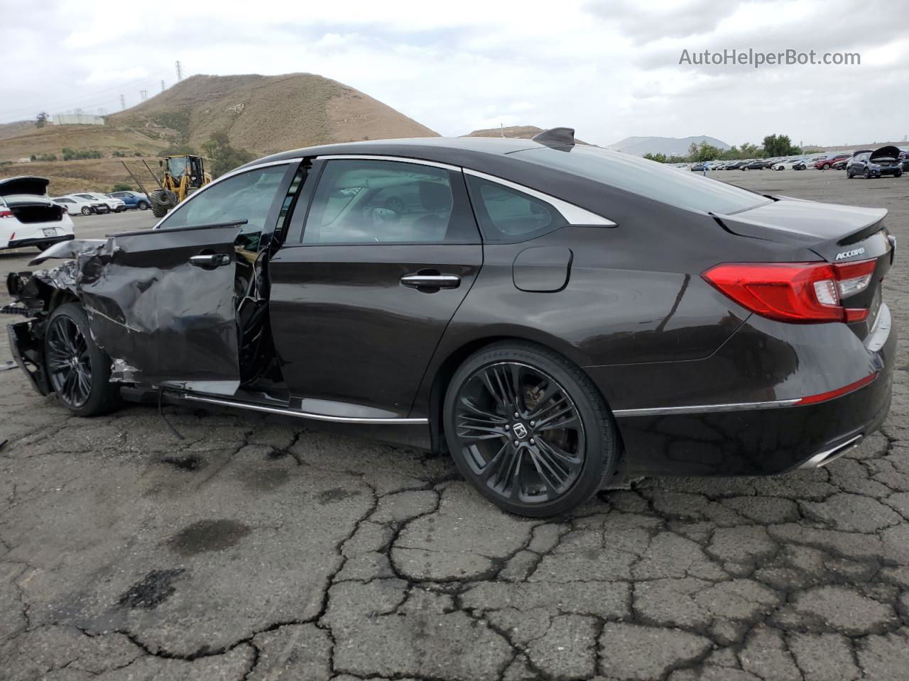 2018 Honda Accord Touring Black vin: 1HGCV2F94JA001567