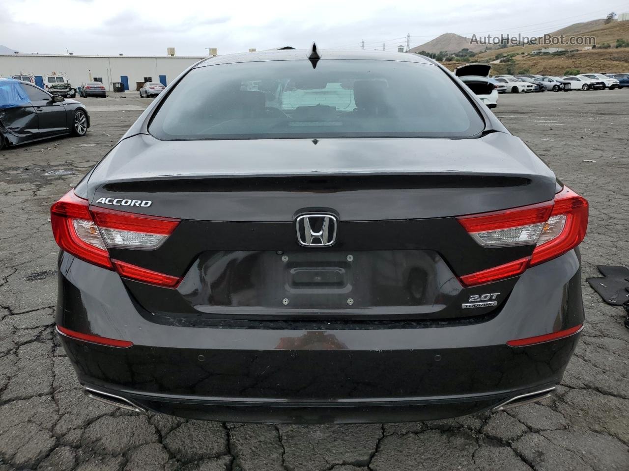 2018 Honda Accord Touring Black vin: 1HGCV2F94JA001567