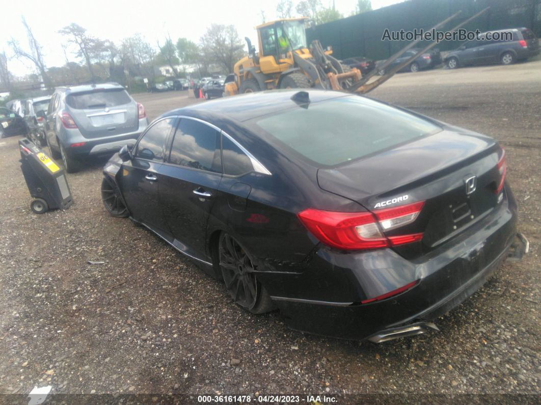 2018 Honda Accord Sedan Touring 2.0t Black vin: 1HGCV2F94JA013055