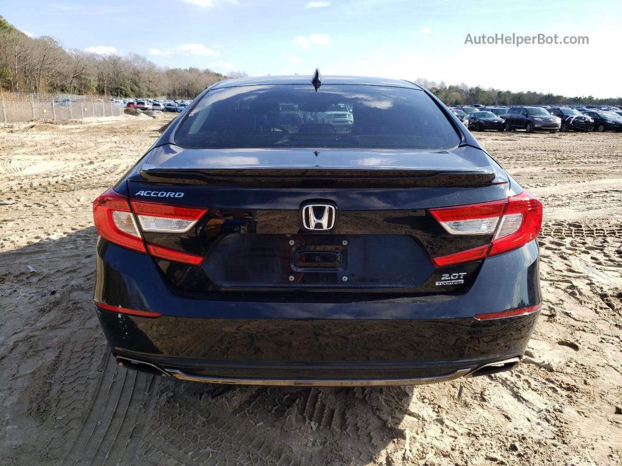 2018 Honda Accord Touring Black vin: 1HGCV2F94JA039851