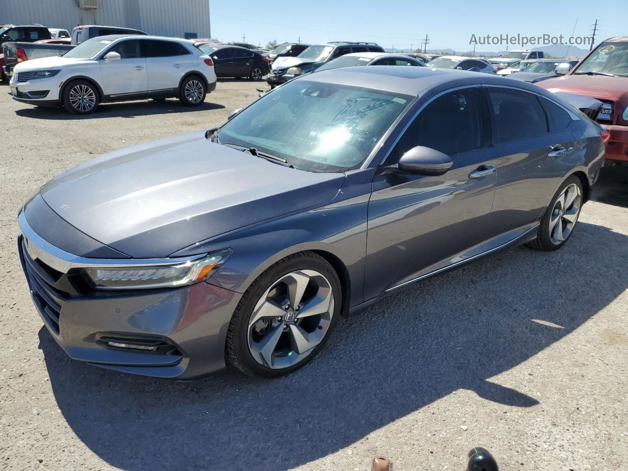 2019 Honda Accord Touring Charcoal vin: 1HGCV2F95KA031419