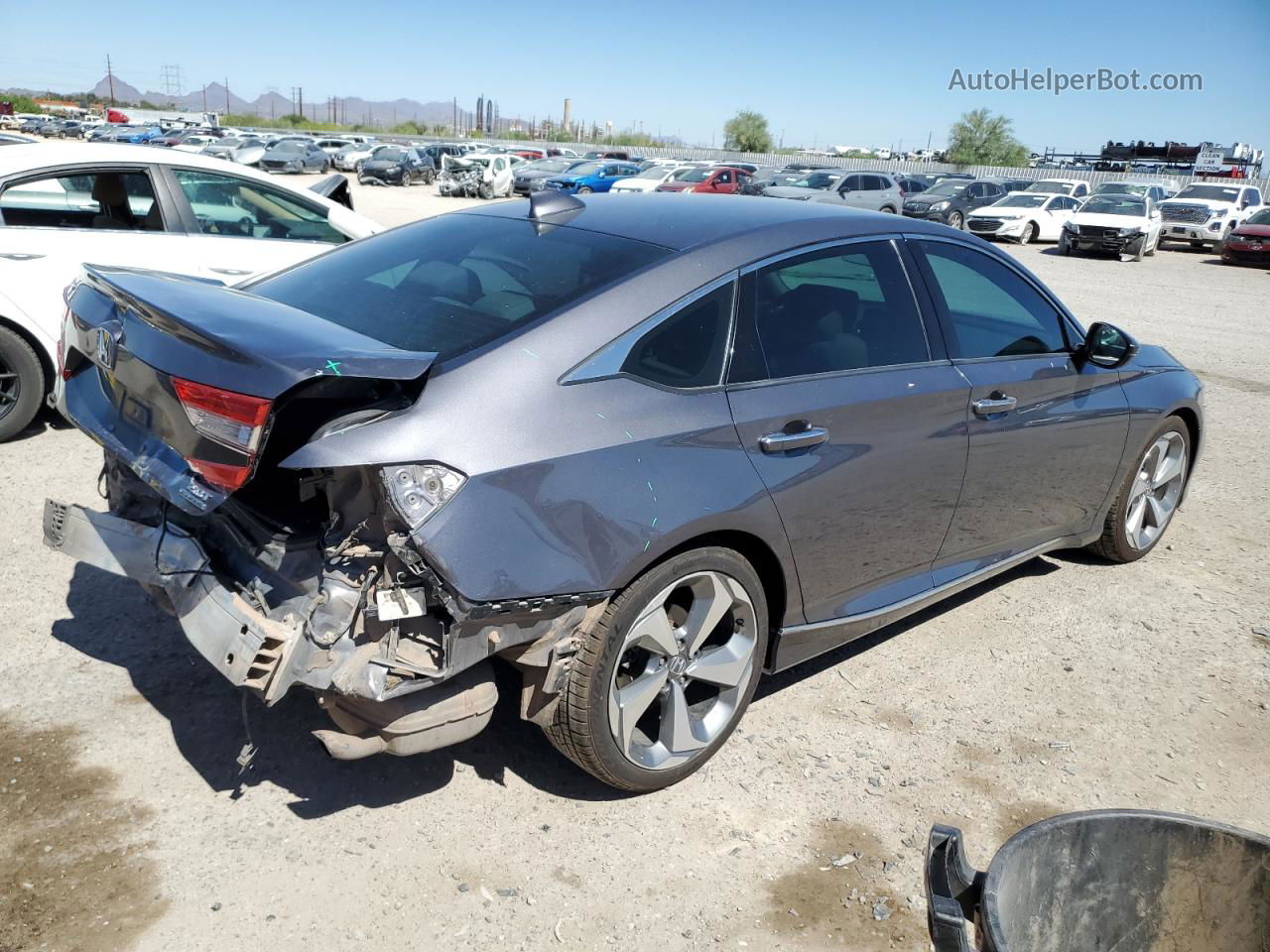 2019 Honda Accord Touring Charcoal vin: 1HGCV2F95KA031419