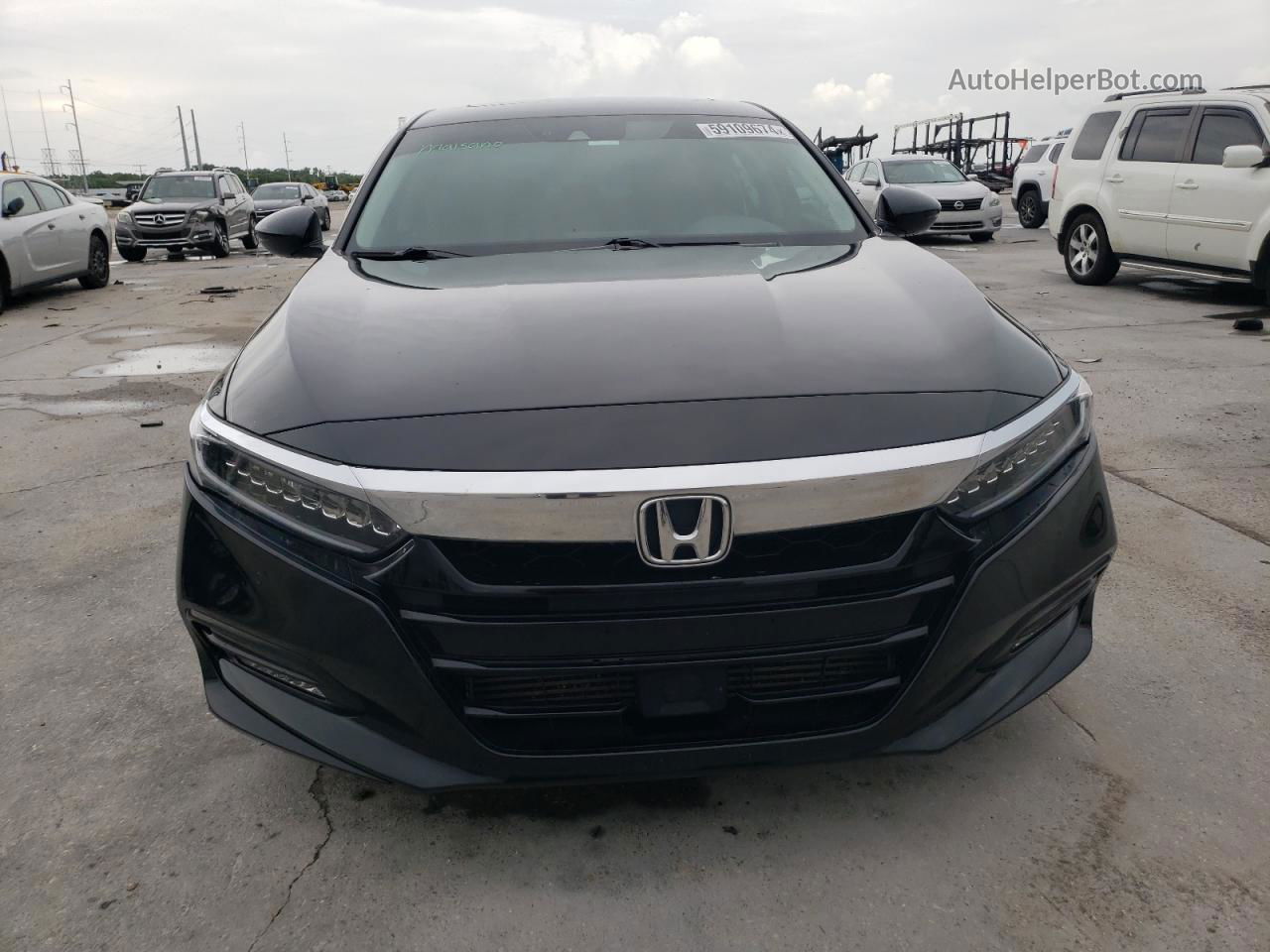 2018 Honda Accord Touring Blue vin: 1HGCV2F96JA008861