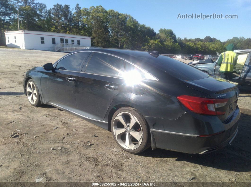 2018 Honda Accord Touring 2.0t Black vin: 1HGCV2F96JA012067