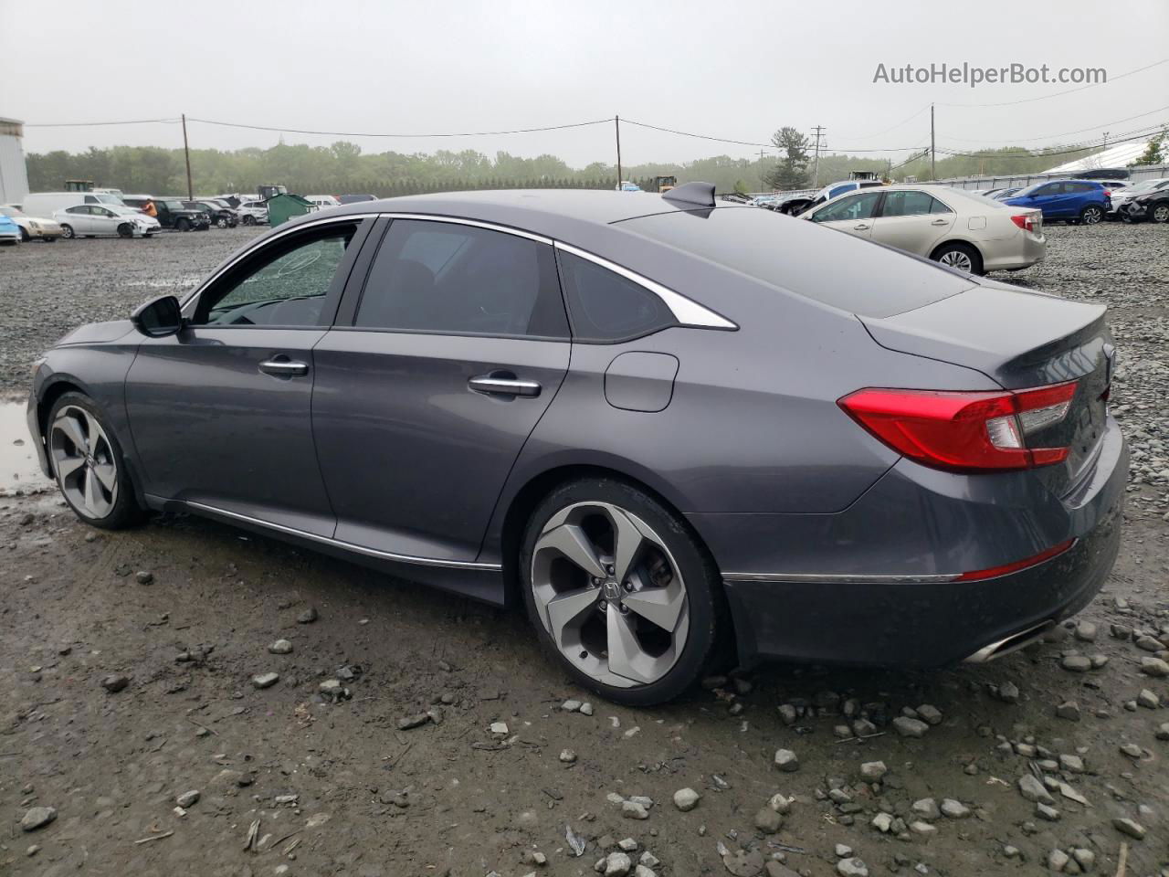 2019 Honda Accord Touring Угольный vin: 1HGCV2F96KA029582