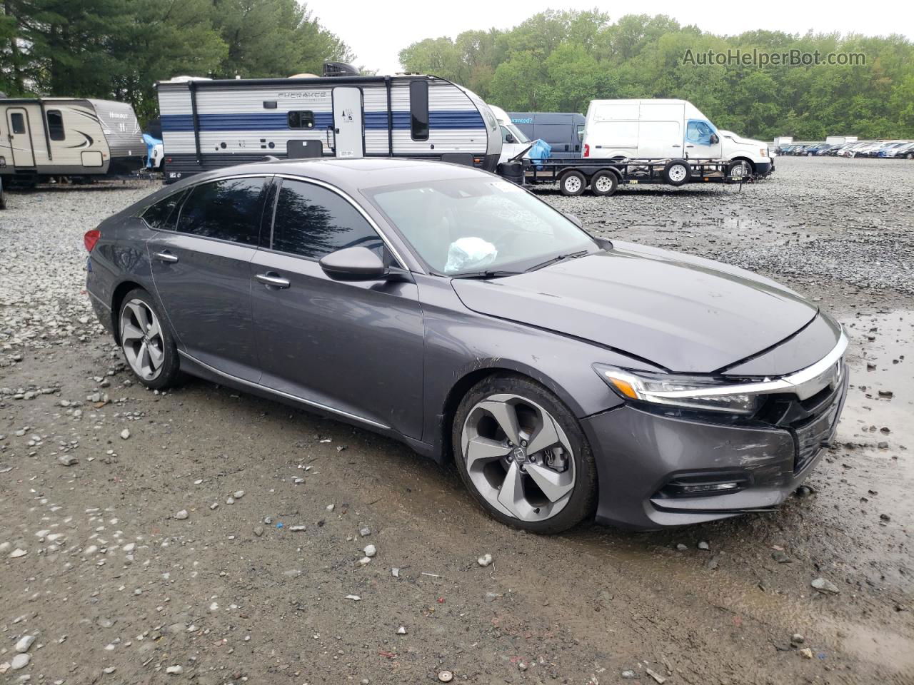 2019 Honda Accord Touring Charcoal vin: 1HGCV2F96KA029582