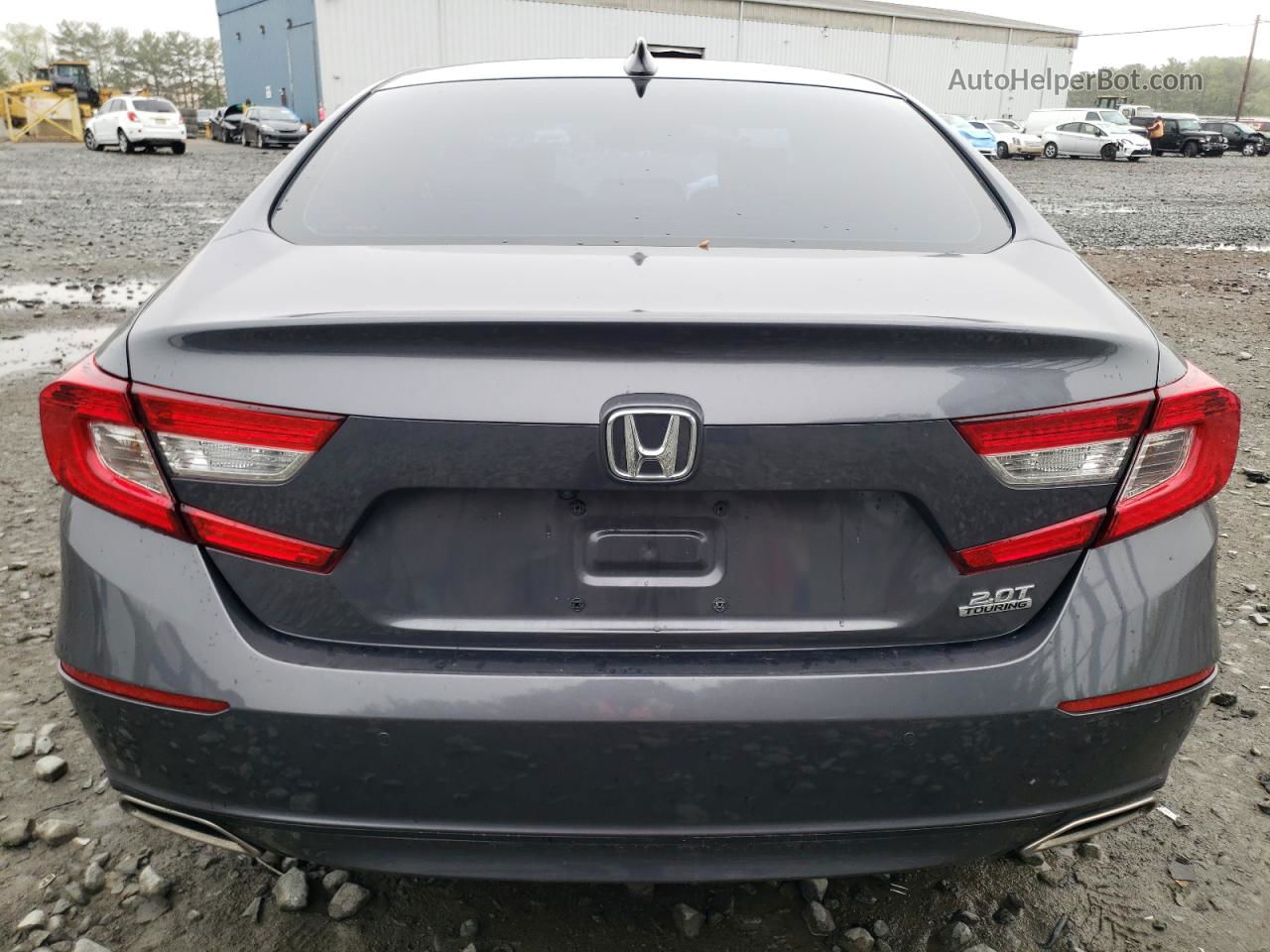 2019 Honda Accord Touring Угольный vin: 1HGCV2F96KA029582