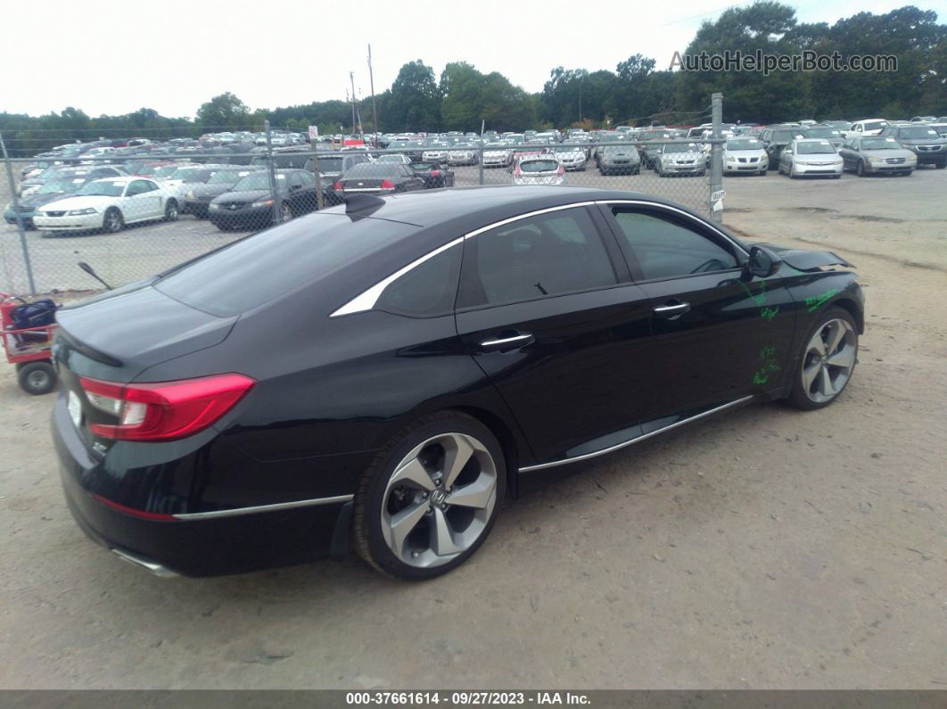 2020 Honda Accord Sedan Touring Black vin: 1HGCV2F96LA006305