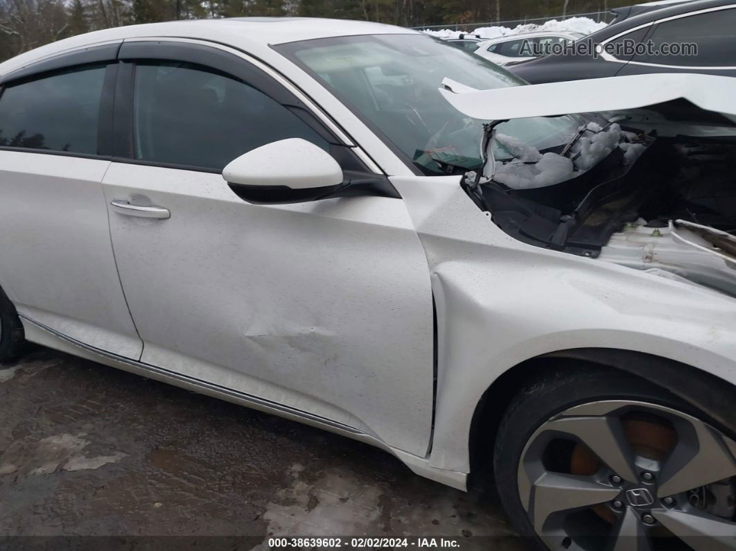 2018 Honda Accord Touring 2.0t White vin: 1HGCV2F97JA050472