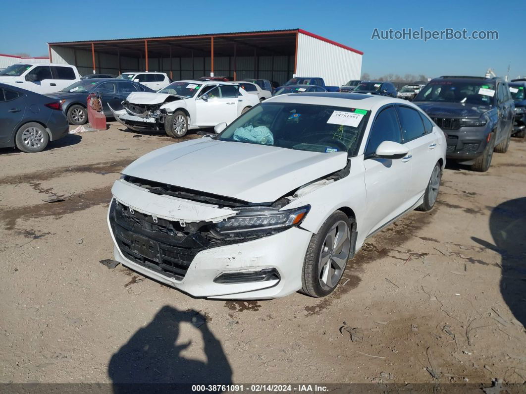 2019 Honda Accord Touring 2.0t Белый vin: 1HGCV2F97KA026318