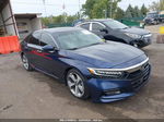 2019 Honda Accord Sedan Touring 2.0t Blue vin: 1HGCV2F97KA030935