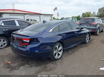 2019 Honda Accord Sedan Touring 2.0t Blue vin: 1HGCV2F97KA030935