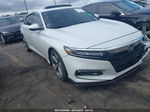 2019 Honda Accord Touring 2.0t White vin: 1HGCV2F97KA035326