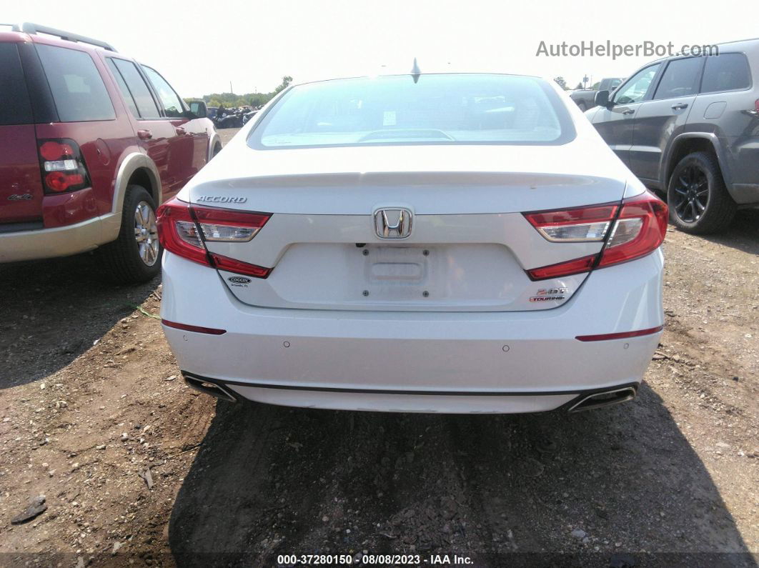 2020 Honda Accord Sedan Touring White vin: 1HGCV2F97LA000559