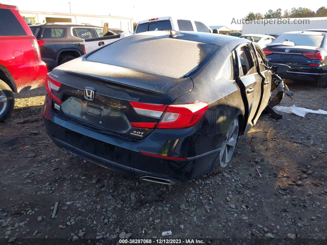 2019 Honda Accord Touring 2.0t Black vin: 1HGCV2F98KA011309