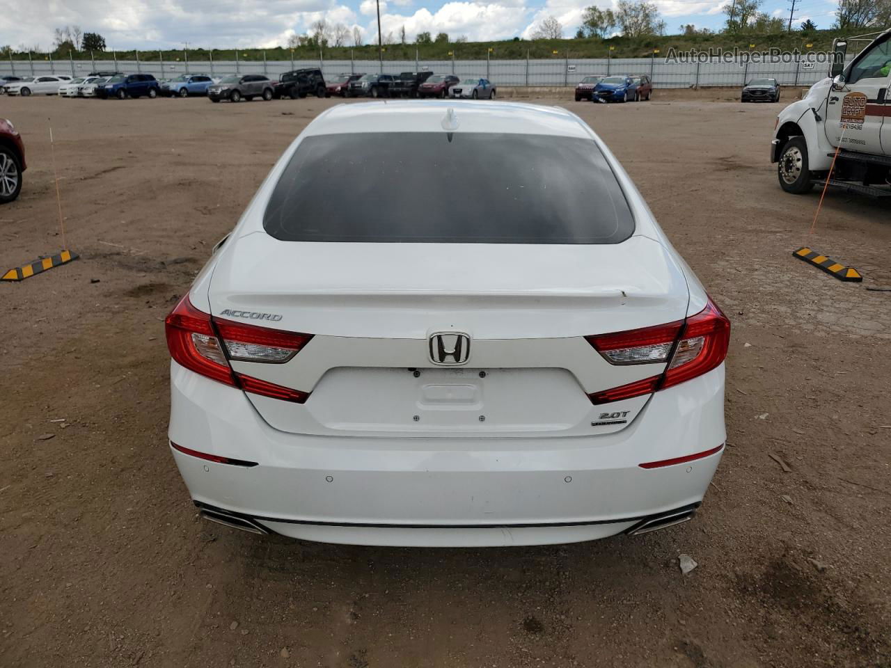 2020 Honda Accord Touring Белый vin: 1HGCV2F98LA002885