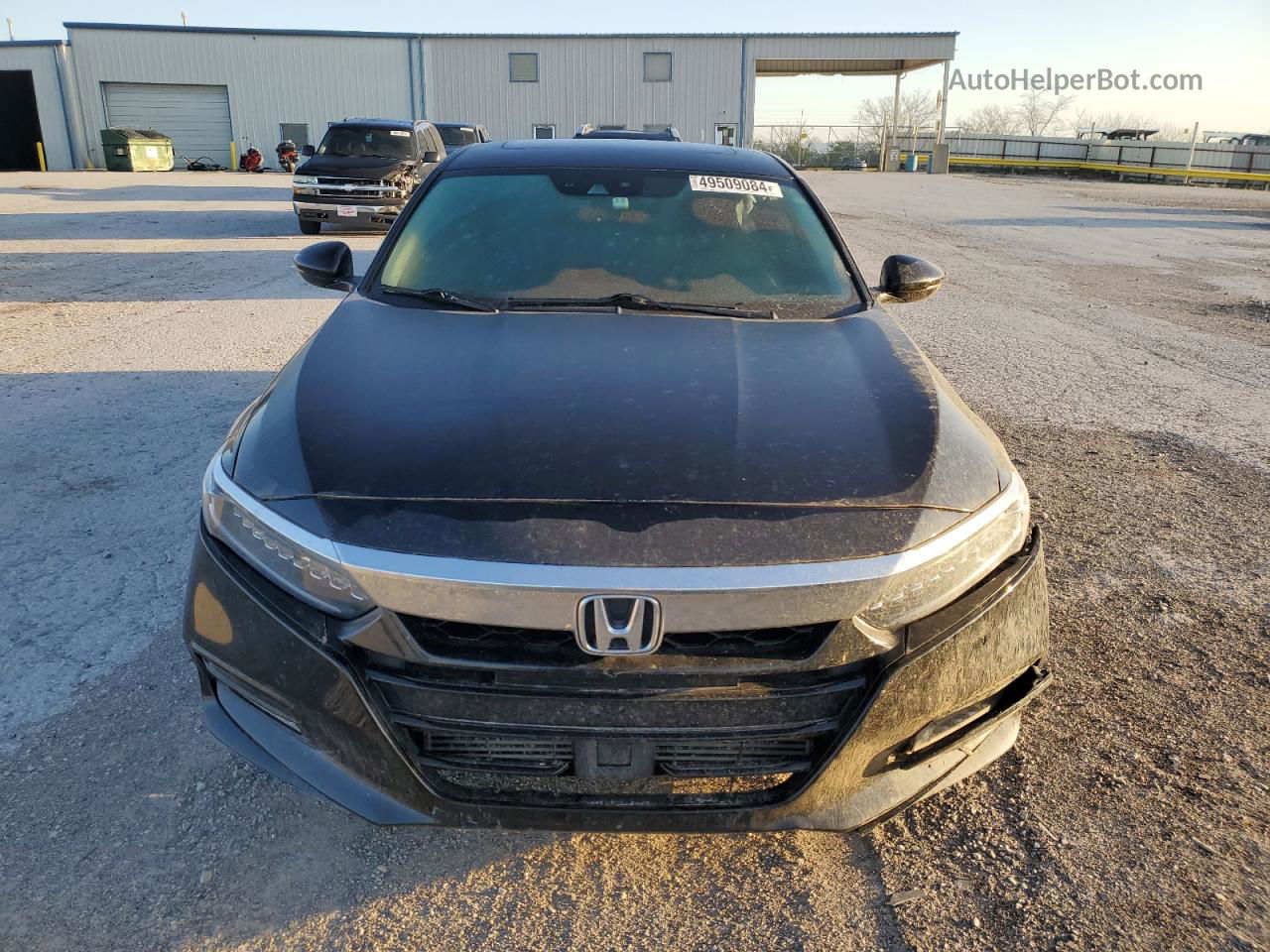 2018 Honda Accord Touring Черный vin: 1HGCV2F99JA046133