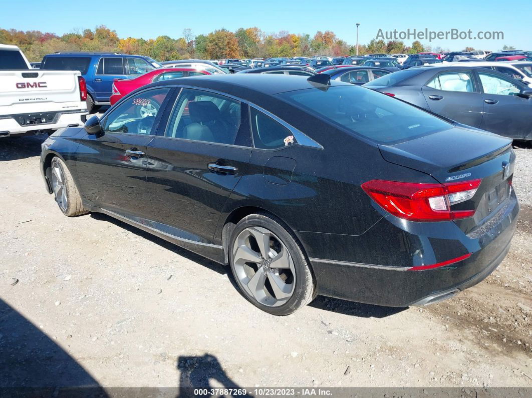 2019 Honda Accord Sedan Touring 2.0t Black vin: 1HGCV2F99KA025347