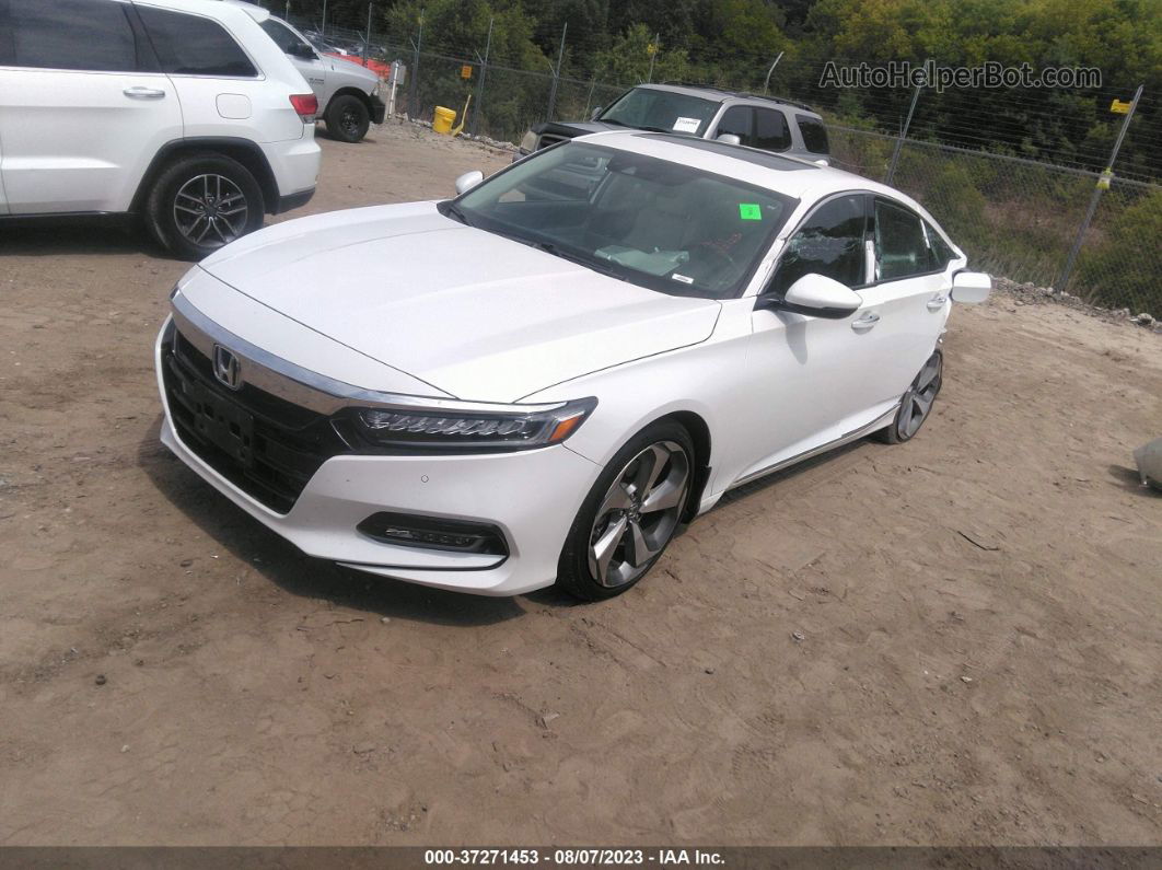 2020 Honda Accord Sedan Touring White vin: 1HGCV2F99LA014558