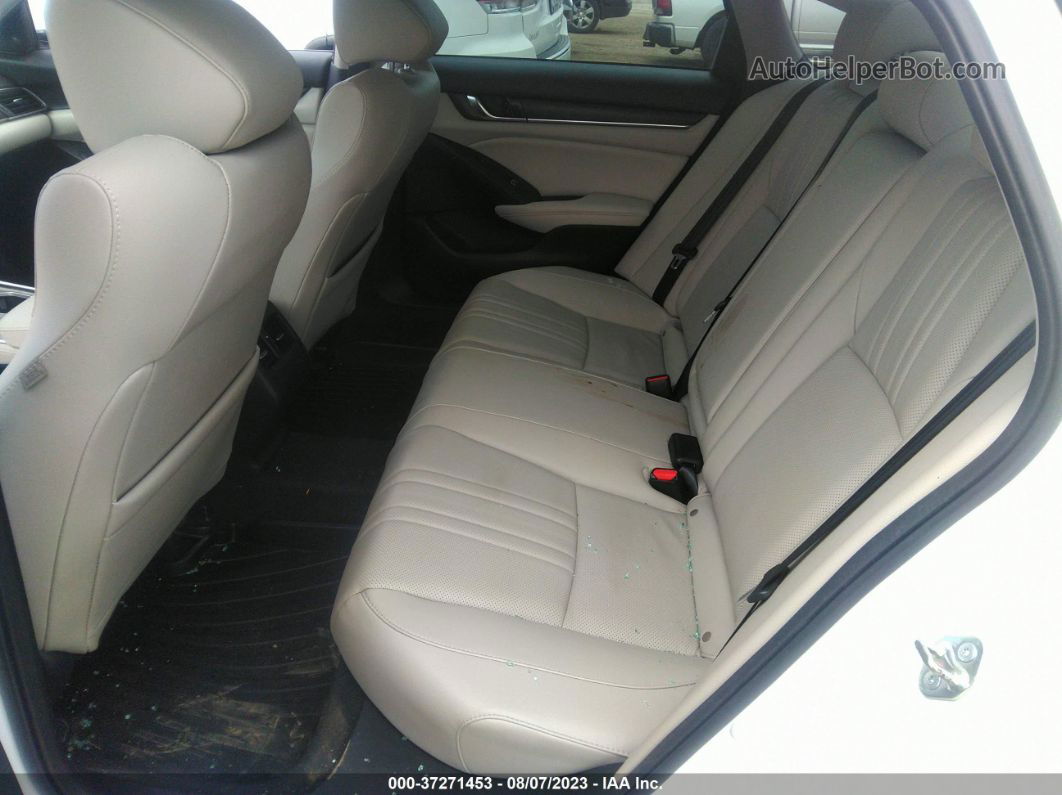 2020 Honda Accord Sedan Touring White vin: 1HGCV2F99LA014558