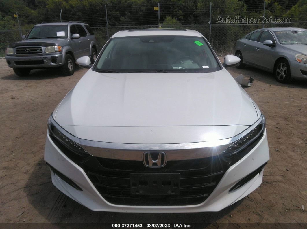 2020 Honda Accord Sedan Touring White vin: 1HGCV2F99LA014558