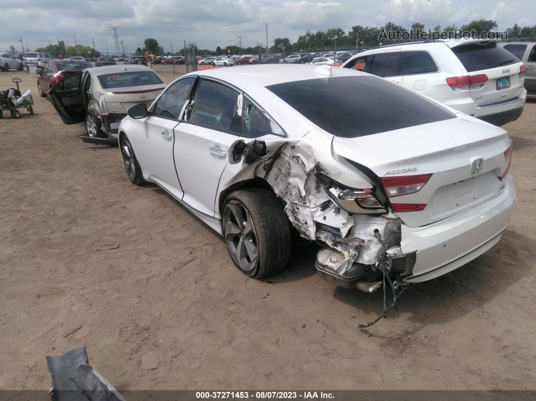 2020 Honda Accord Sedan Touring White vin: 1HGCV2F99LA014558