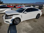 2019 Honda Accord Hybrid White vin: 1HGCV3F10KA001440