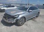 2018 Honda Accord Hybrid Silver vin: 1HGCV3F11JA010873