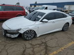 2019 Honda Accord Hybrid White vin: 1HGCV3F14KA011355