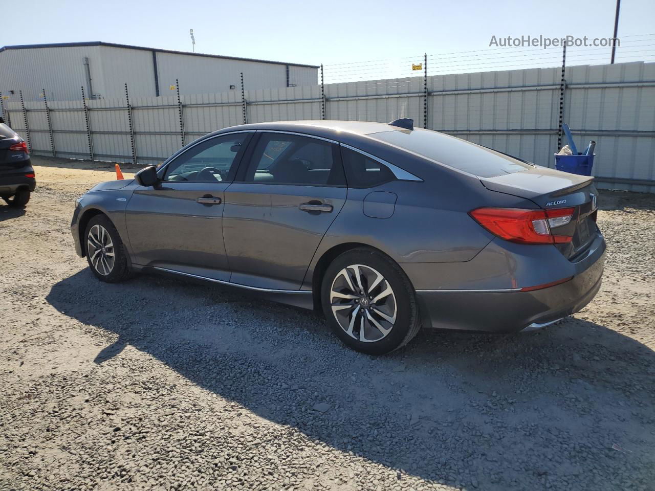 2019 Honda Accord Hybrid Ex Gray vin: 1HGCV3F46KA010881