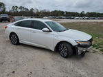 2019 Honda Accord Hybrid Ex White vin: 1HGCV3F46KA017880