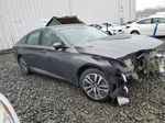 2018 Honda Accord Hybrid Exl Gray vin: 1HGCV3F50JA012665