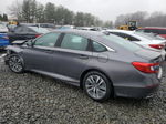 2018 Honda Accord Hybrid Exl Gray vin: 1HGCV3F50JA012665