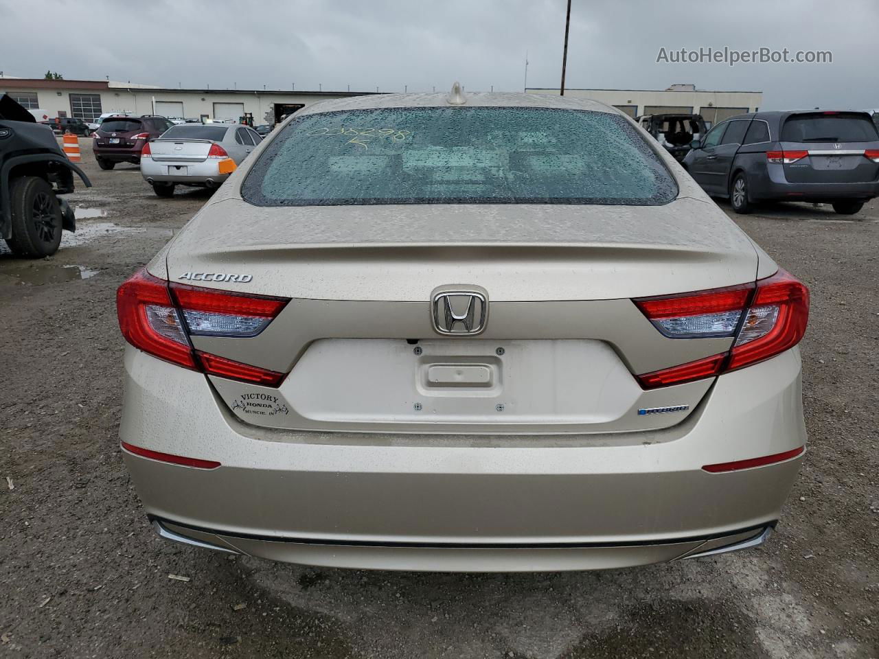 2018 Honda Accord Hybrid Exl Gold vin: 1HGCV3F51JA008298