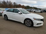 2018 Honda Accord Hybrid Exl White vin: 1HGCV3F58JA009187