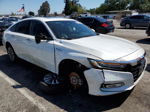 2018 Honda Accord Touring Hybrid White vin: 1HGCV3F91JA016257