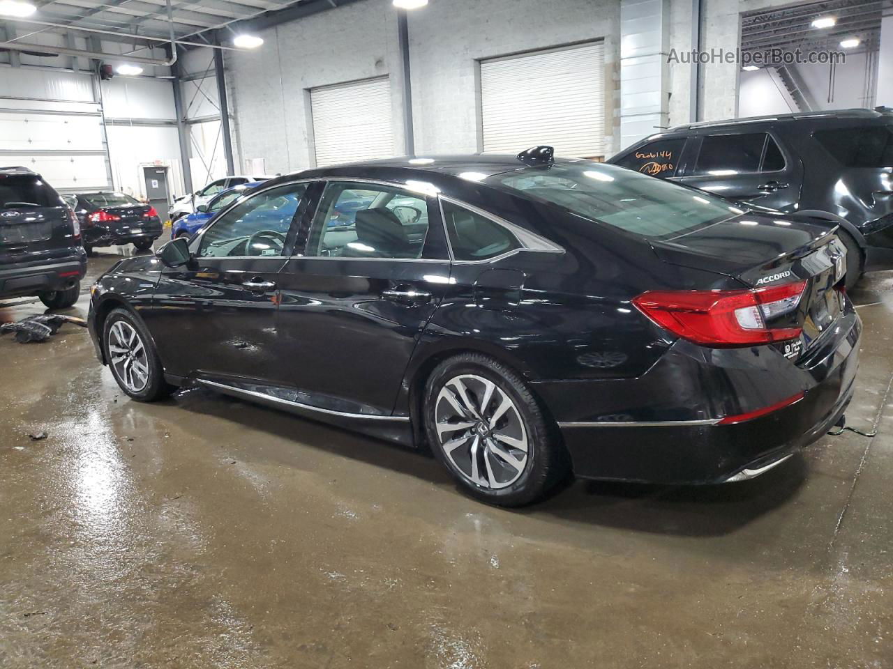 2019 Honda Accord Touring Hybrid Черный vin: 1HGCV3F91KA021833