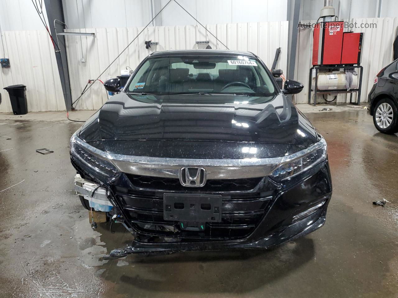 2019 Honda Accord Touring Hybrid Черный vin: 1HGCV3F91KA021833