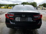 2019 Honda Accord Touring Hybrid Black vin: 1HGCV3F92KA007391