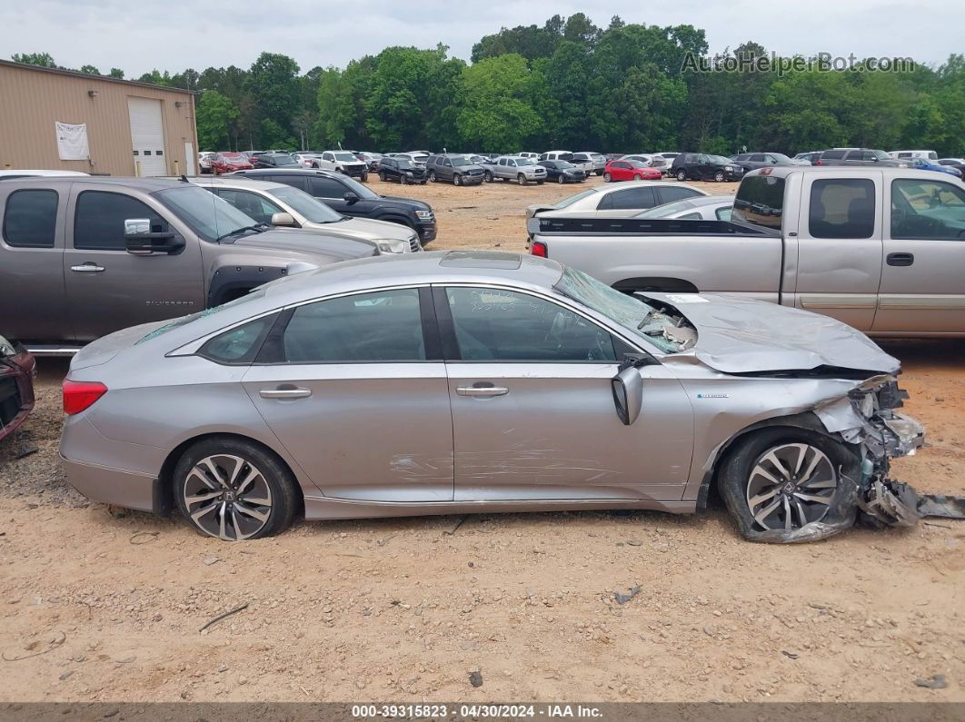 2020 Honda Accord Hybrid Touring Silver vin: 1HGCV3F96LA012286