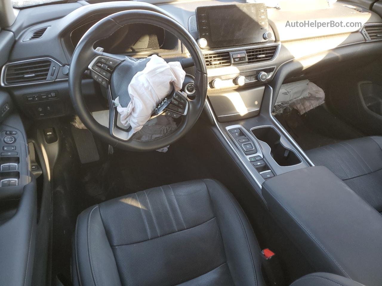 2019 Honda Accord Touring Hybrid Угольный vin: 1HGCV3F9XKA009969