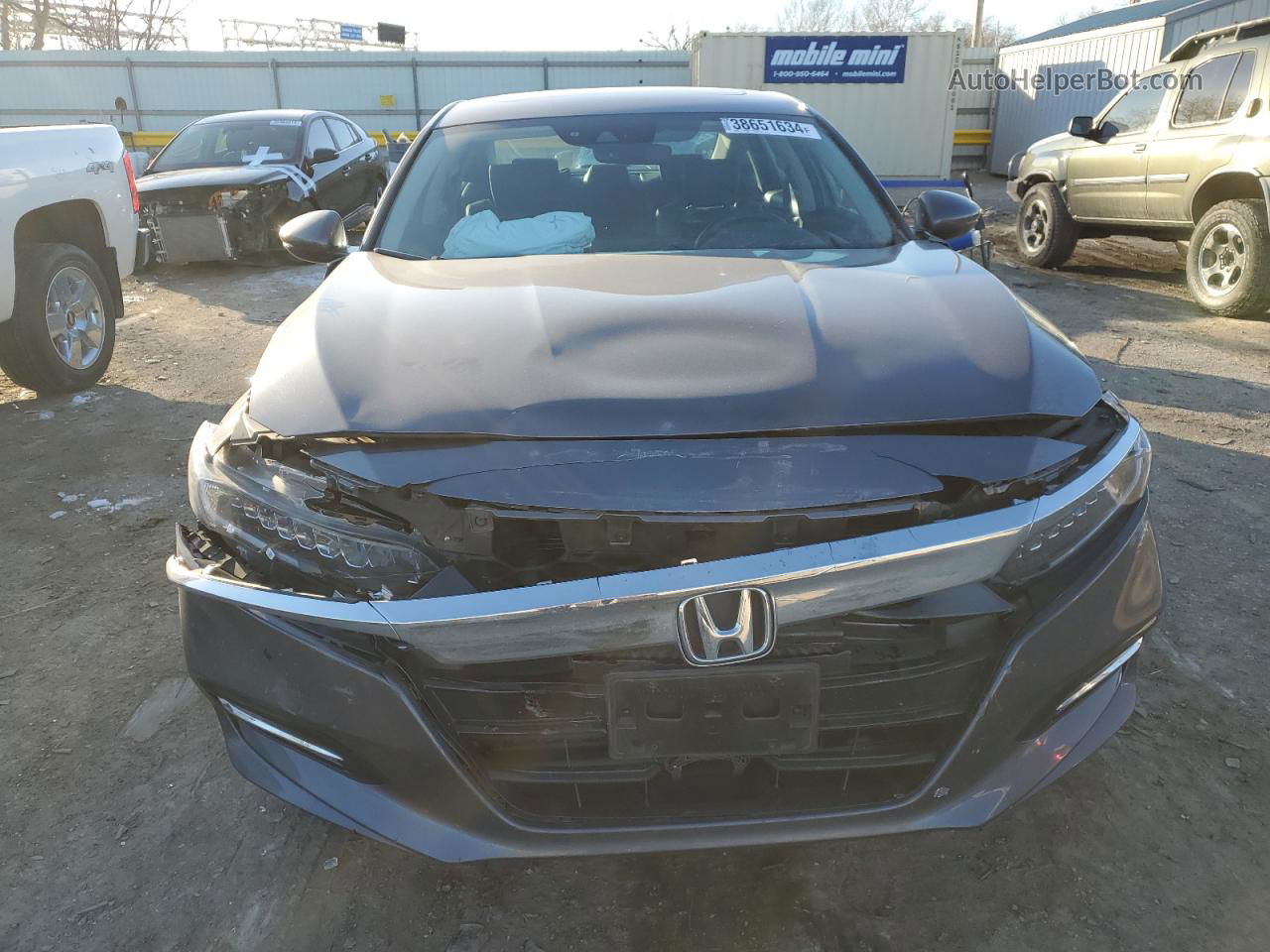 2019 Honda Accord Touring Hybrid Charcoal vin: 1HGCV3F9XKA009969