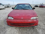 1995 Honda Civic Dx Red vin: 1HGEG8546SL033938