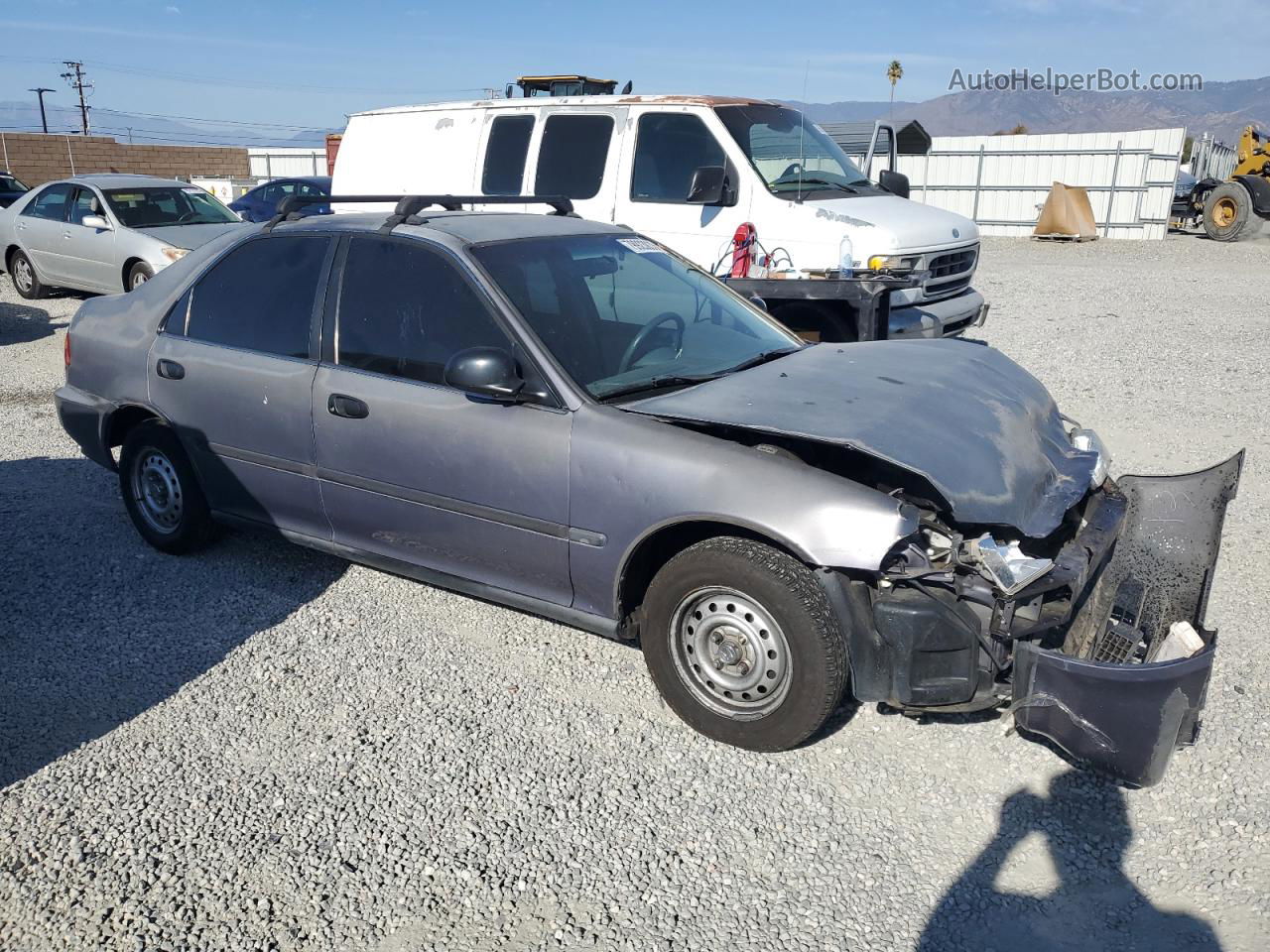 1995 Honda Civic Dx Silver vin: 1HGEG8547SL015898