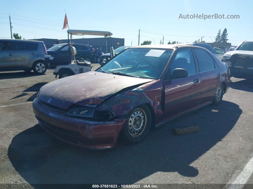 1994 Honda Civic Dx/lx Purple vin: 1HGEG8548RL047950