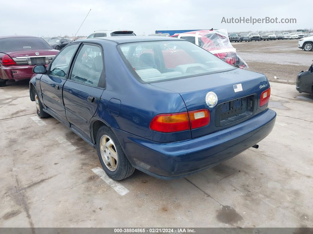 1995 Honda Civic Dx/lx Blue vin: 1HGEG8548SL004859