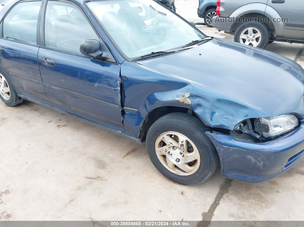 1995 Honda Civic Dx/lx Blue vin: 1HGEG8548SL004859