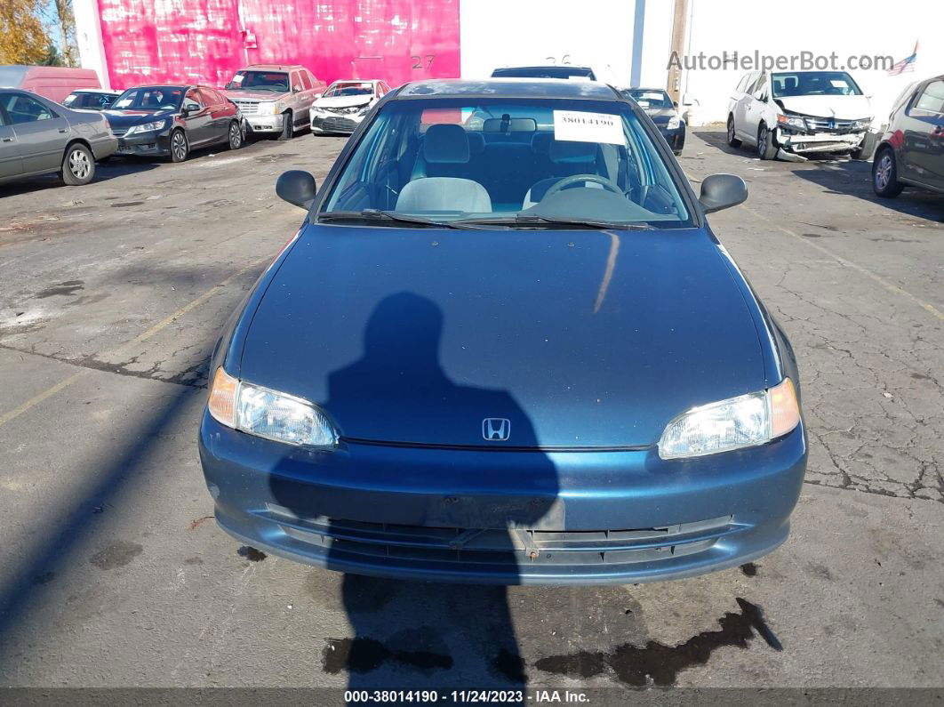 1995 Honda Civic Dx/lx Blue vin: 1HGEG8549SL058428