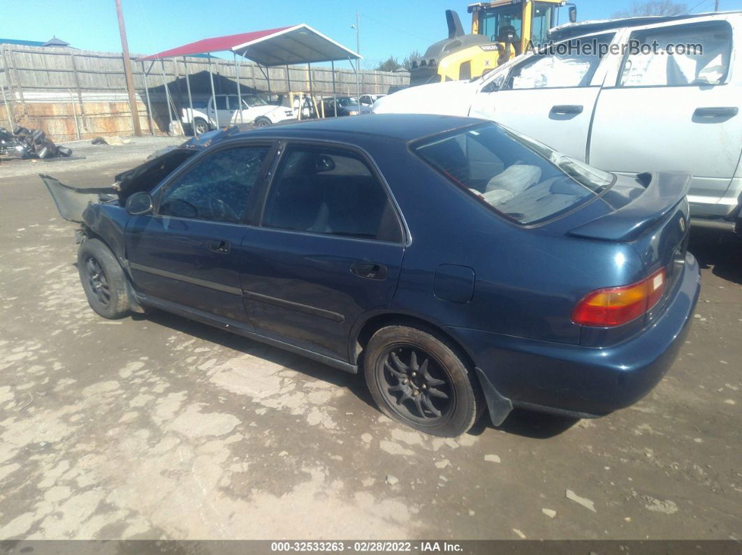 1993 Honda Civic Lx Темно-синий vin: 1HGEG8550PL033403